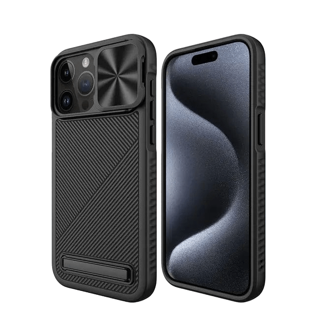 Shockproof Phone Case With Magnetic Charging iPhone 15 / Black CM20231123-01-iPhone 15-Black