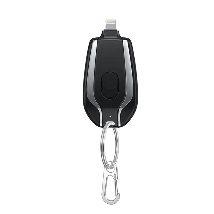 Keychain Phone Charger Black / Apple (Lightning) DP231026B102