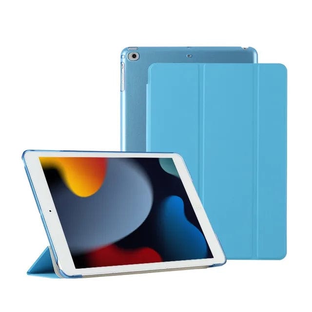 Slim Protective Case Stand For Tablet Sky Blue / iPad 2/3/4 CM20240701-01-iPad 2/3/4-Sky Blue