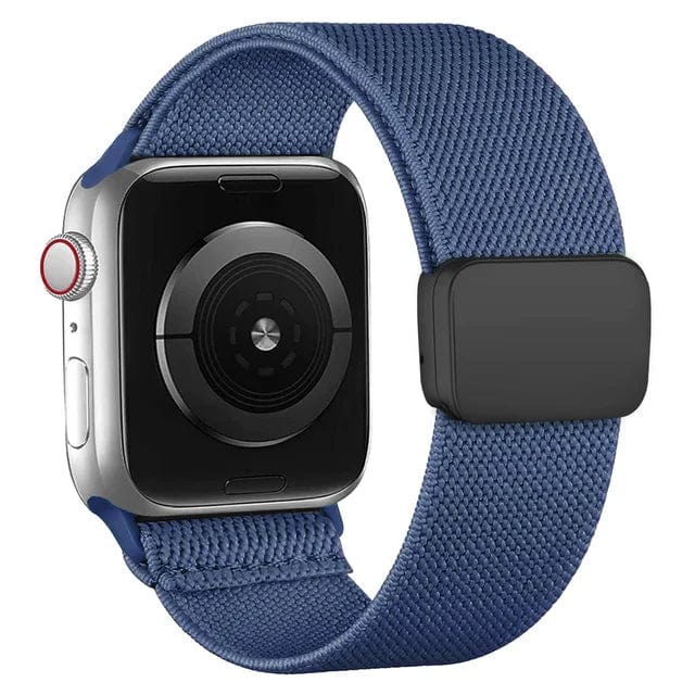 Magnetic Nylon Sports Watch Band Atlantic Blue / 38mm 40mm 41mm DP2312292S17