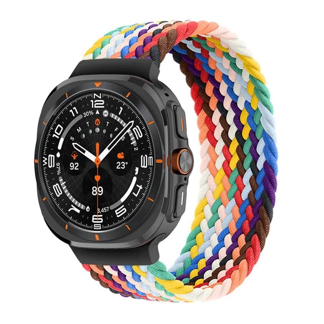 Braided Loop Band For Samsung Watch 7 Pride Edition / galaxy watch 7 ultra / S 200000049:201102690;200000051:201336458;5:100014065