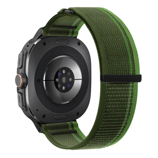 Trail Loop Watch Band For Samsung Watch 7 Ink Green DX0705703