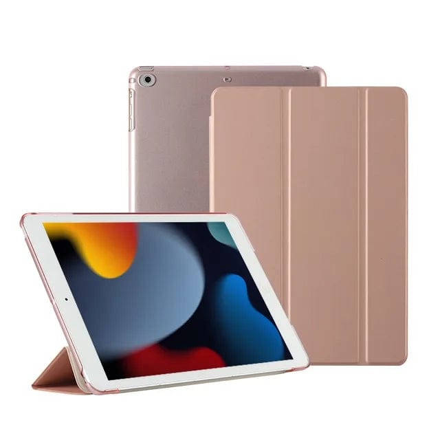 Slim Protective Case Stand For Tablet Rose Gold / iPad 2 3 4 CM20240701-01-iPad 2/3/4-Rose Gold
