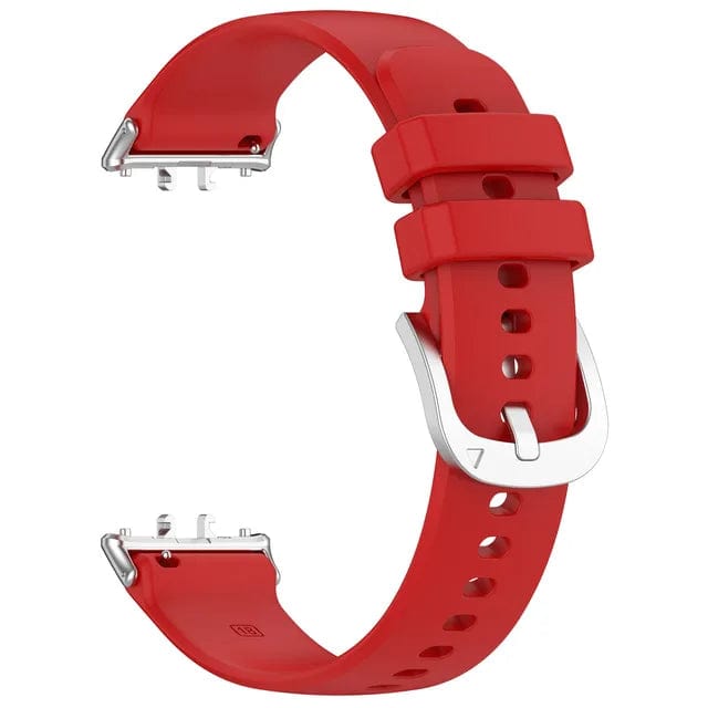 Silicone Sports Watch Band For Samsung Galaxy Fit 3 red / CHINA / Samsung Galaxy Fit3 200000049:2792782423;200007763:201336100;200000051:100016948