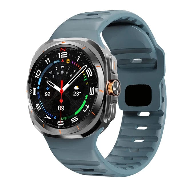 Rugged Sports Watch Band For Samsung Watch 7 Ocean Blue DX0722207