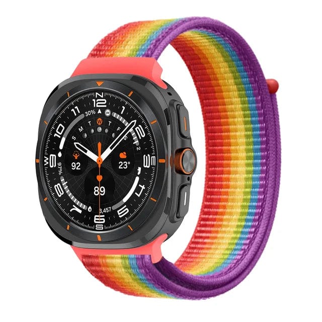 Nylon Sports Watch Band For Samsung Watch 7 Ultra Multiple Color C DX0813208