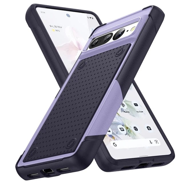 Shockproof Case For Google Pixel Google Pixel 8 / Purple and Blue CM20240823-06-Pixel 8-Purple+Blue