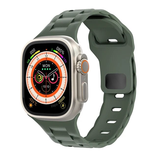 Rugged Sports Watch Band olive green / 38mm 40mm 41mm / CHINA 200000049:1178274895;200000051:100016950;200007763:201336100