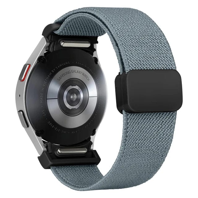 Magnetic Nylon Sports Watch Band For Samsung blue gray / 4 classic 42mm 46mm 200000049:865;200000051:100016943;200007763:201336100