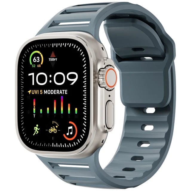Ultra Wide Sports Watch Band Ocean Blue / 42mm 44mm 45mm 49mm DP2405171L09
