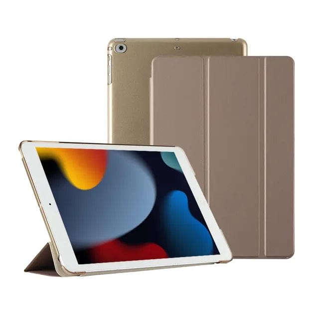 Slim Protective Case Stand For Tablet Gold / iPad 2/3/4 CM20240701-01-iPad 2/3/4-Gold