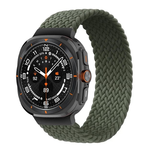 Braided Loop Band For Samsung Watch 7 Inverness Green / galaxy watch 7 ultra / S 200000049:200966040;200000051:201336458;5:100014065
