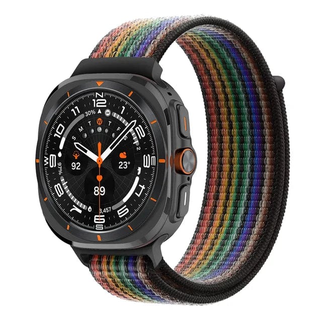 Nylon Sports Watch Band For Samsung Watch 7 Ultra Multiple Color B DX0813216
