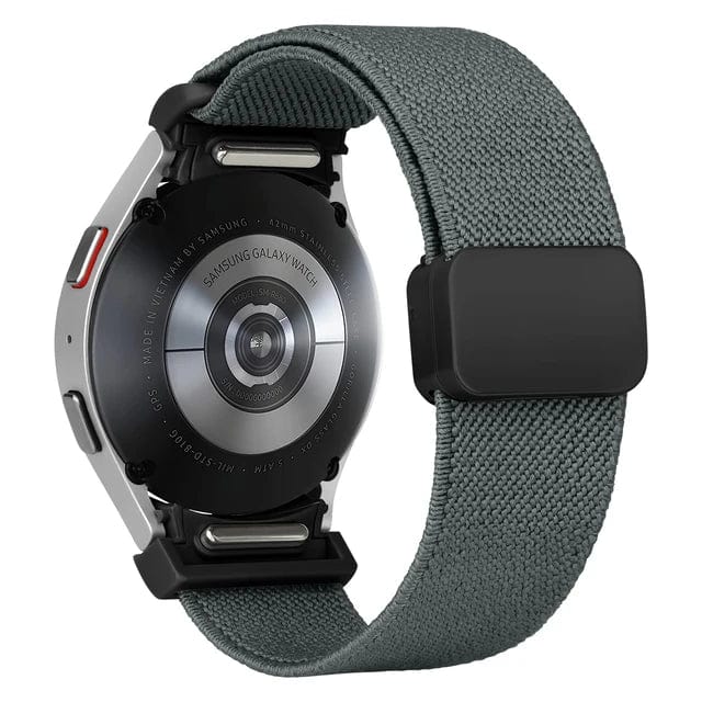 Magnetic Nylon Sports Watch Band For Samsung space gray / 4 classic 42mm 46mm 200000049:175;200000051:100016943;200007763:201336100