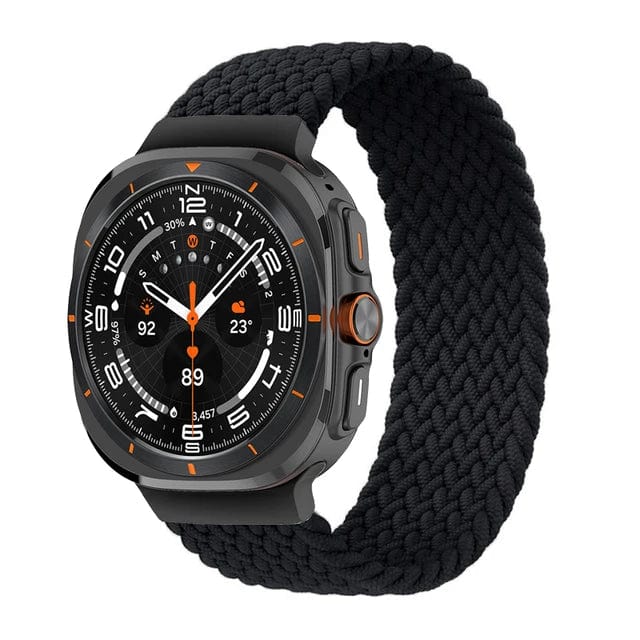 Braided Loop Band For Samsung Watch 7 Black / galaxy watch 7 ultra / S 200000049:76119733;200000051:201336458;5:100014065