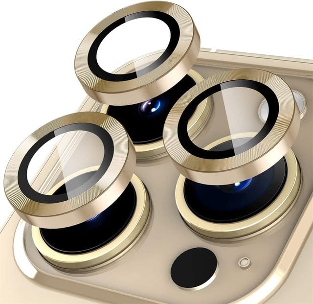 iPhone Camera Lens Protector Gold / iPhone 14 Pro CM20230403-A-01-iPhone 14 Pro-CD Gold