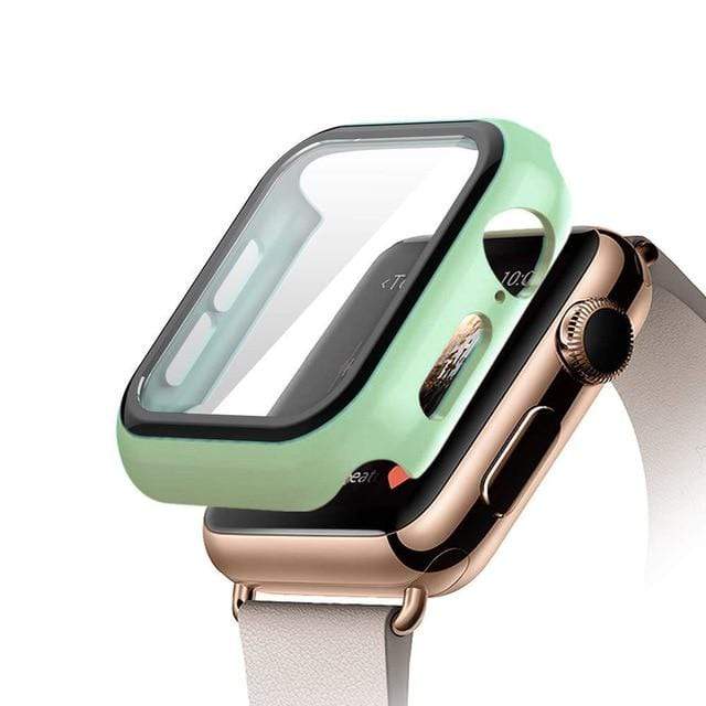 Tempered Glass Protective Watch Case Mint Green / 49mm DP220909314