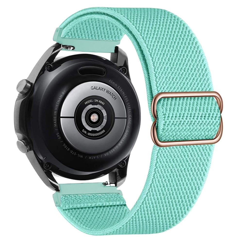 Adjustable Nylon Sports Watch Band For Samsung Mint Green / 20mm DS2105242S06