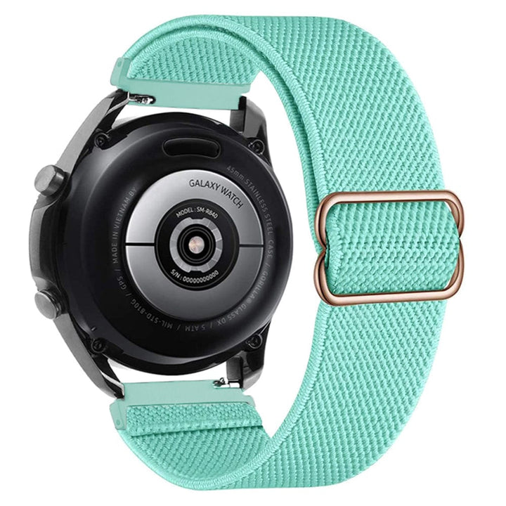 Adjustable Nylon Sports Watch Band For Samsung Mint Green / 20mm DS2105242S06