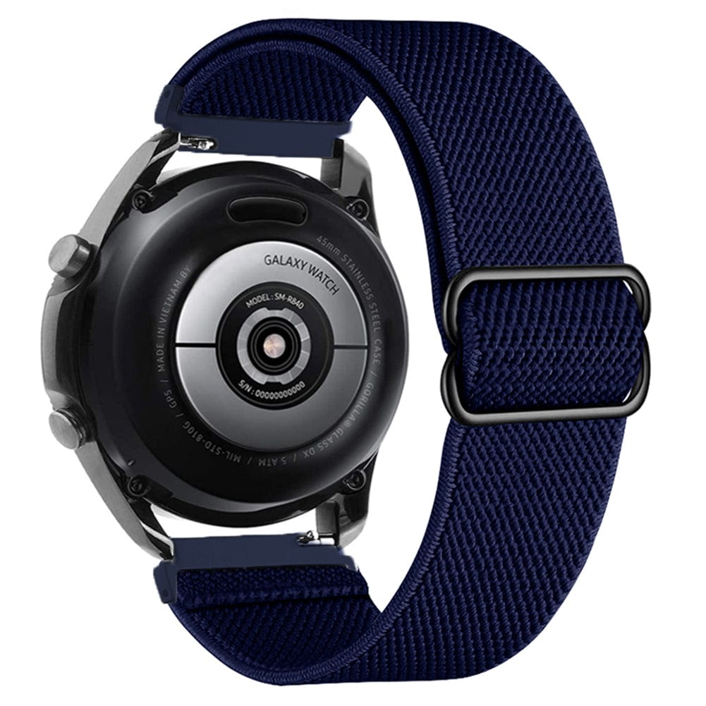 Adjustable Nylon Sports Watch Band For Samsung Midnight Blue / 20mm DS2105242S09