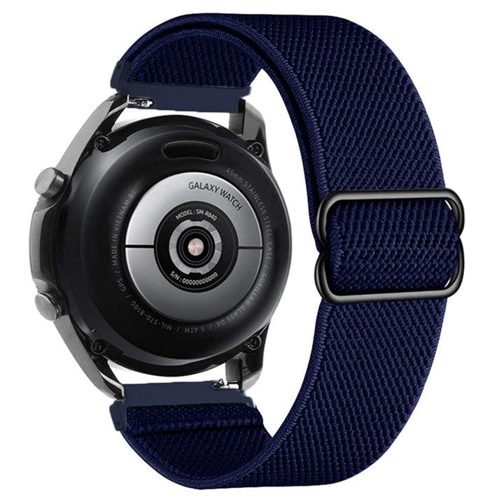 Adjustable Nylon Sports Watch Band For Samsung Midnight Blue / 20mm DS2105242S09