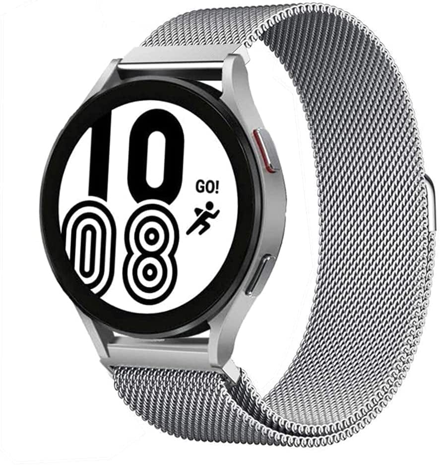 Milanese Stainless Steel Watch Band For Samsung Silver / 20mm DX032701