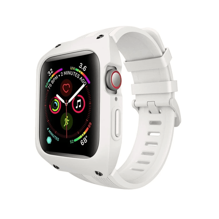 Tough Sports Watch Band With Built In Case White / 44mm DP190334L02