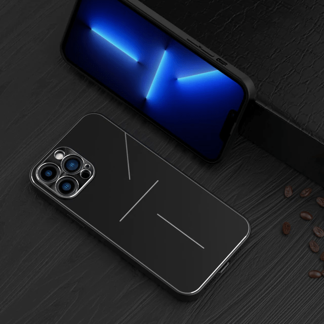 Scratch Proof Aluminum Phone Case iPhone 11 / Black CM20211023-01-iPhone 11-Black