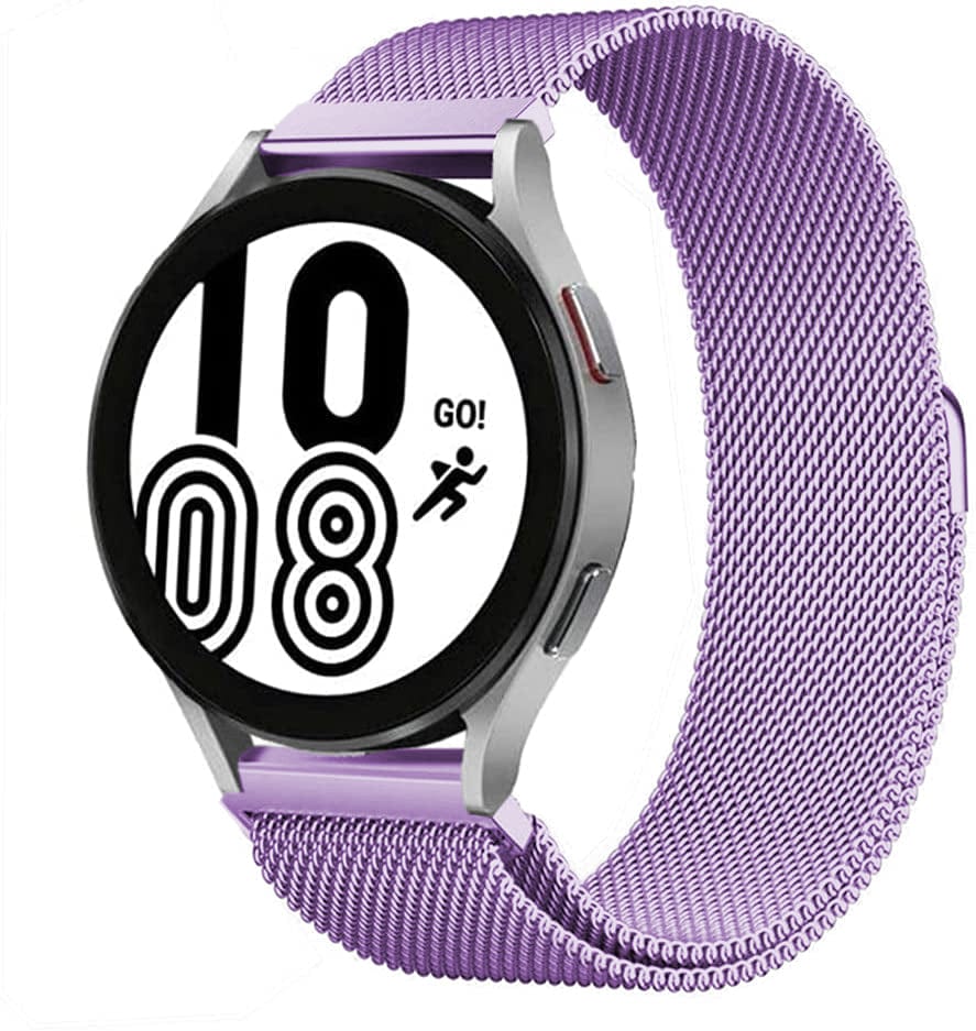 Milanese Stainless Steel Watch Band For Samsung Lavender / 20mm DX090310