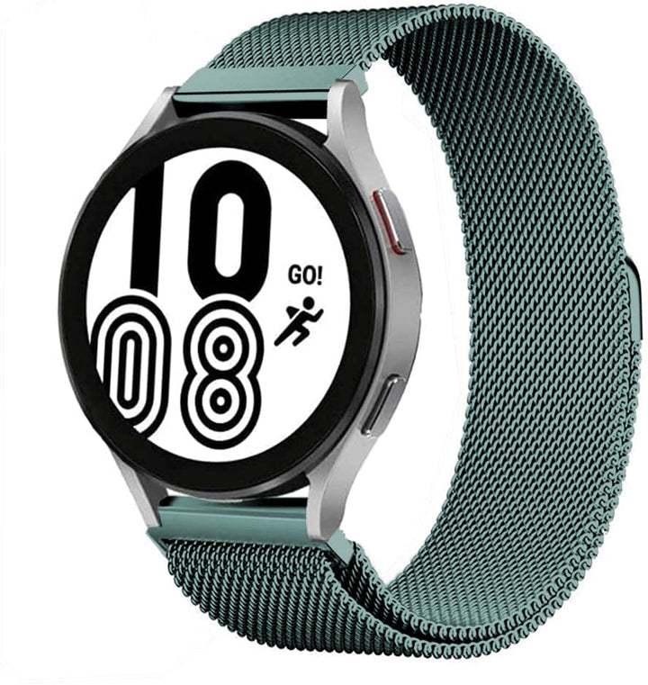Milanese Stainless Steel Watch Band For Samsung Pine Green / 20mm DX090315