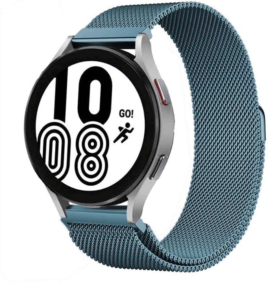 Milanese Stainless Steel Watch Band For Samsung Porcelain blue / 20mm DX090317