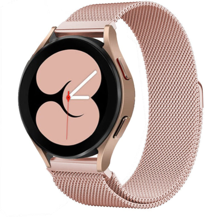 Milanese Stainless Steel Watch Band For Samsung Rose Pink / 20mm DX090318