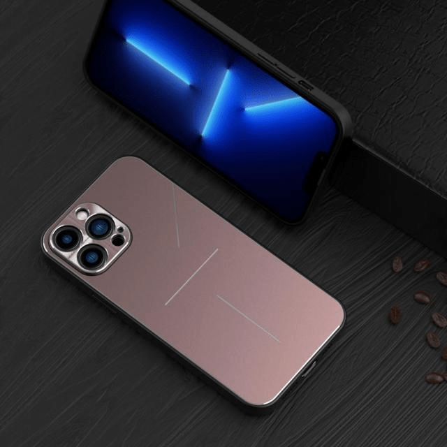 Scratch Proof Aluminum Phone Case iPhone 11 / Rose Pink CM20211023-01-iPhone 11-Pink