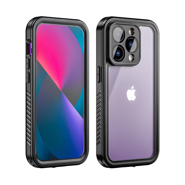 Waterproof Phone Case iPhone 14 Pro CM20220928-01-iPhone 14 Pro-Black