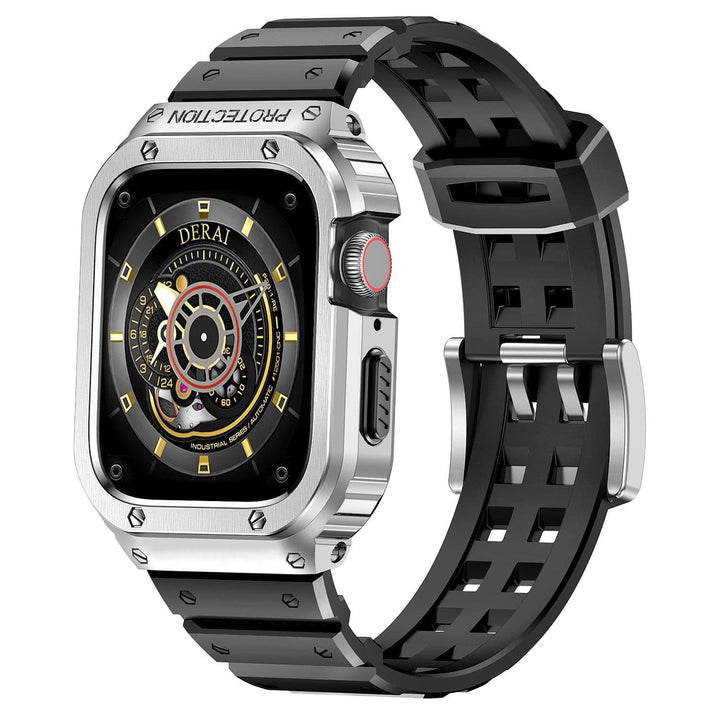 Sports Watch Band With Shockproof Case Silver / 44mm DP2205261AL01
