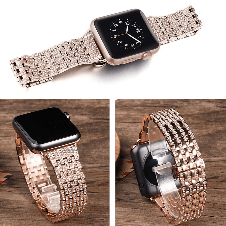 Rhinestone Watch Band