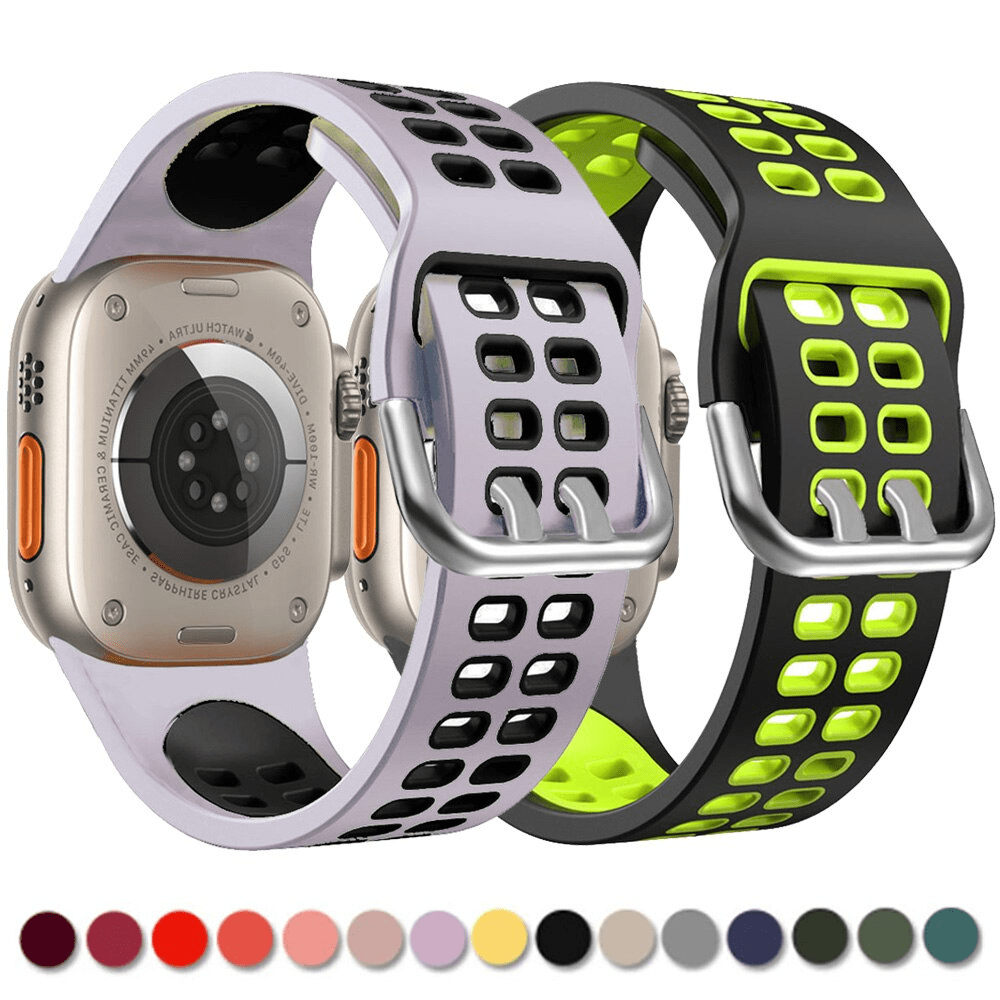 2 Tone Sports Watch Band