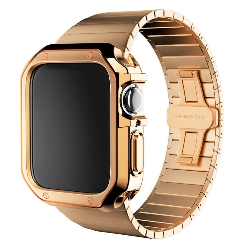 Stainless Steel Band With Case Rose Gold / 38mm, 40mm, 41mm DX092808&DP021020AS05