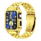 Stainless Steel Bracelet Watch Band With Shockproof Case Gold 44mm Parkfield Supplies