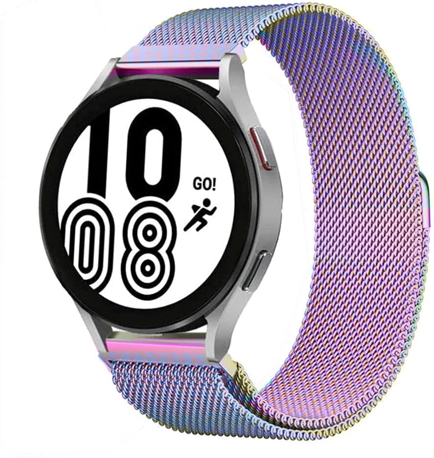 Milanese Stainless Steel Watch Band For Samsung Rainbow / 20mm DX090302