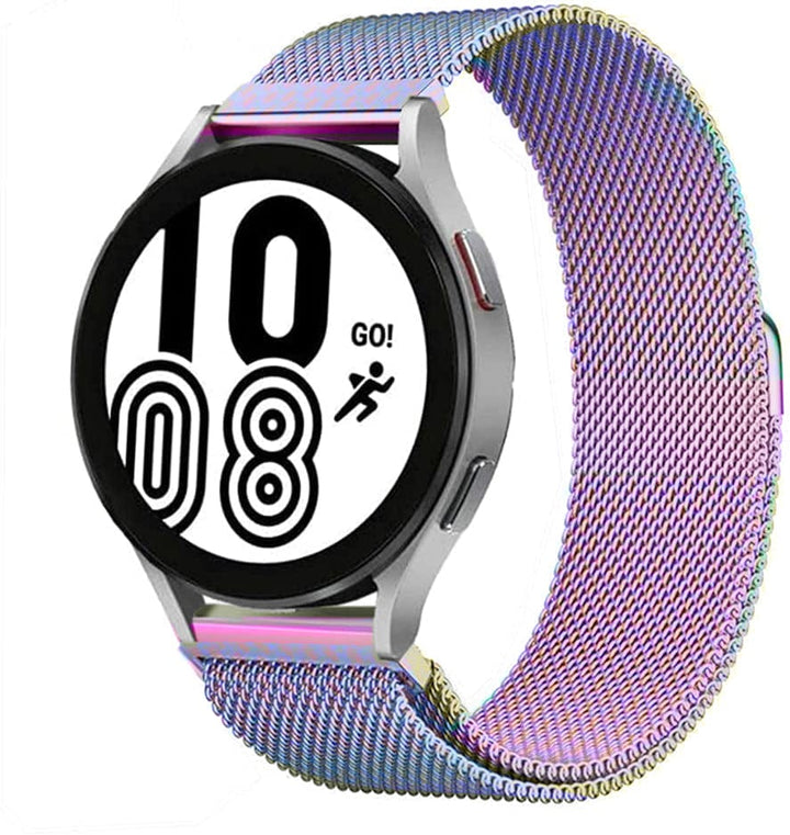 Milanese Stainless Steel Watch Band For Samsung Rainbow / 20mm DX090302
