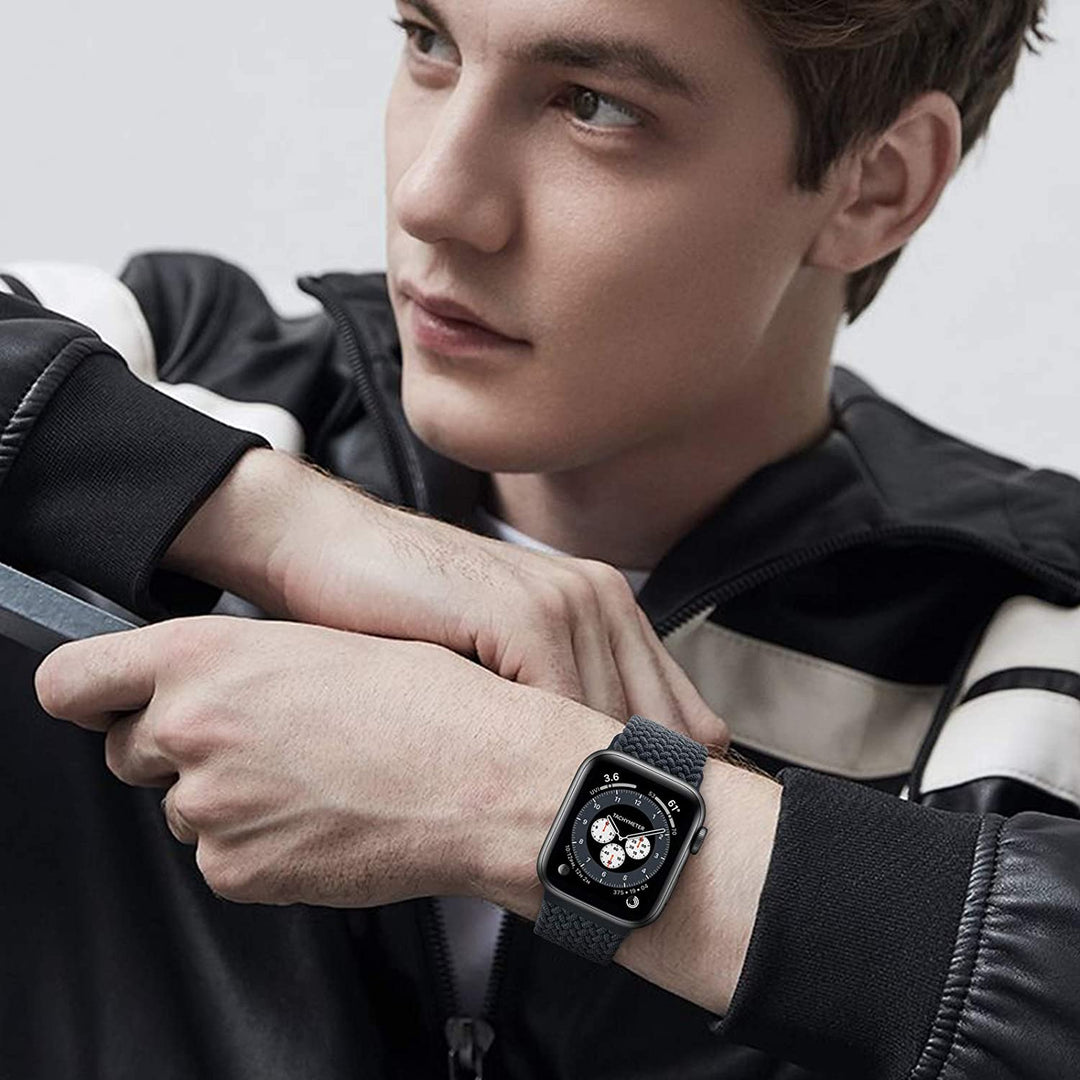 Adjustable Braided Nylon Watch Band