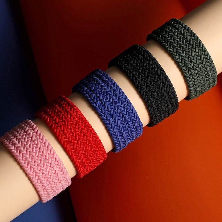 Braided Solo Loop Watch Band For Samsung