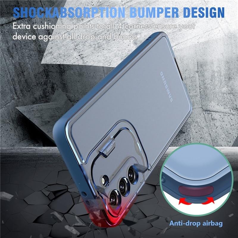 Shockproof Camera Kickstand Case For Samsung Galaxy