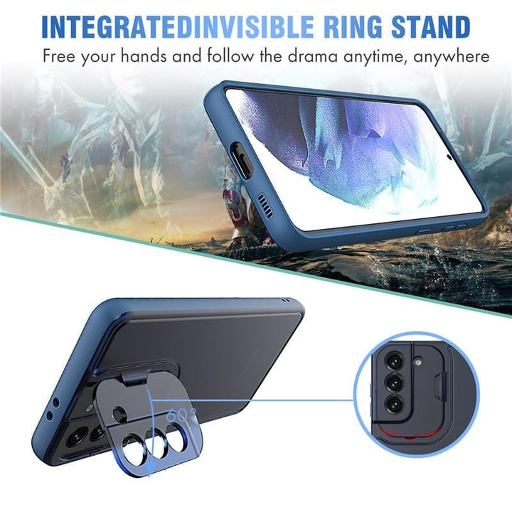 Shockproof Camera Kickstand Case For Samsung Galaxy