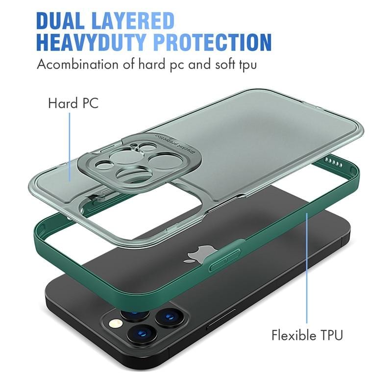 Shockproof Camera Kickstand Phone Case