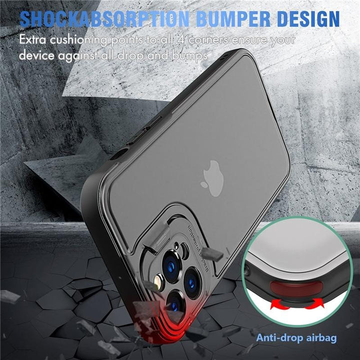 Shockproof Camera Kickstand Phone Case