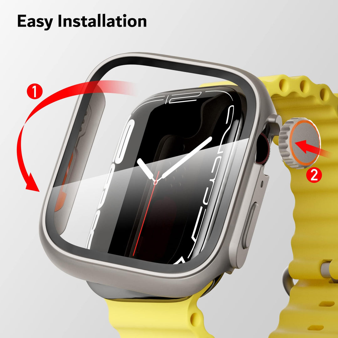 Ultra Thin Tempered Glass Scratch Proof Watch Case
