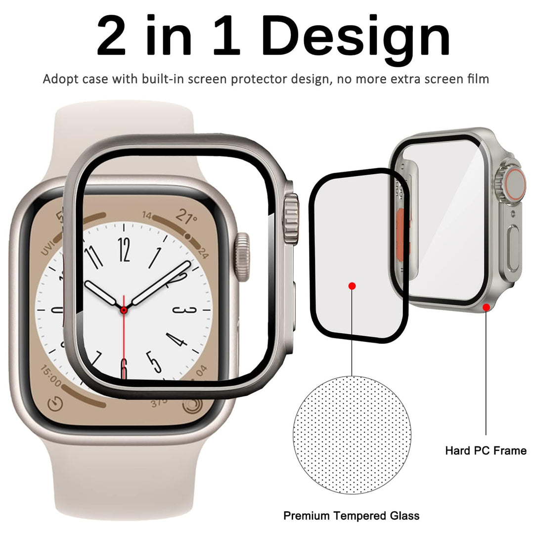 Ultra Thin Tempered Glass Scratch Proof Watch Case