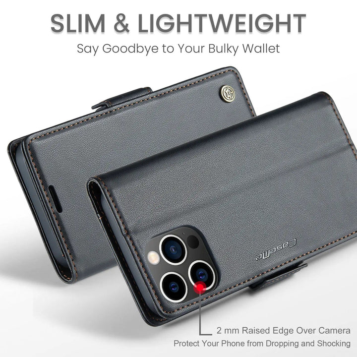 RFID Leather Card Holder Phone Case